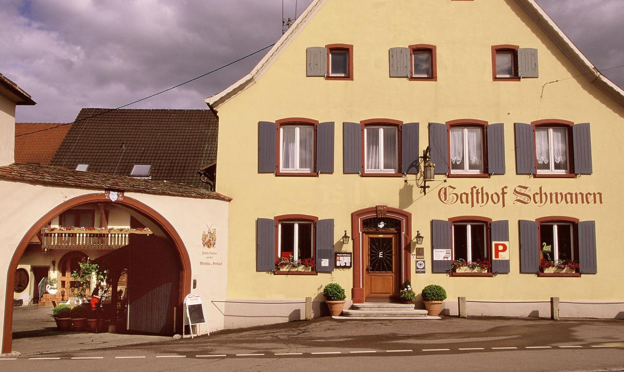 Zum Schwanen Garni Hotell Buggingen Eksteriør bilde